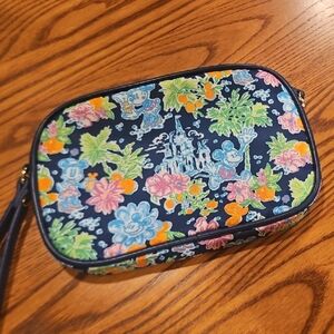 Disney Blue and Red Satin Interior